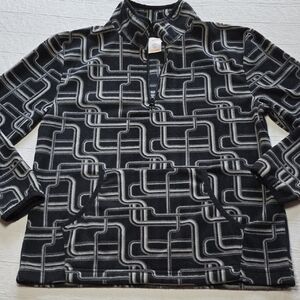 Joe Fresh Geometric Fleece Pullover Boys Size 14 (XL)